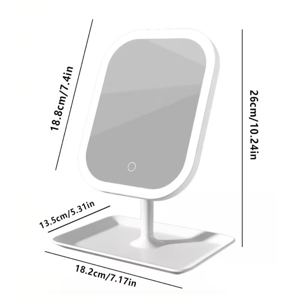 LED Smart Touch Control Makeup Mirror - Picture 5 of 5